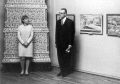 Inge Teder ja Henn Roode Eesti NSV Riiklikus Kunstimuuseumis. 1969